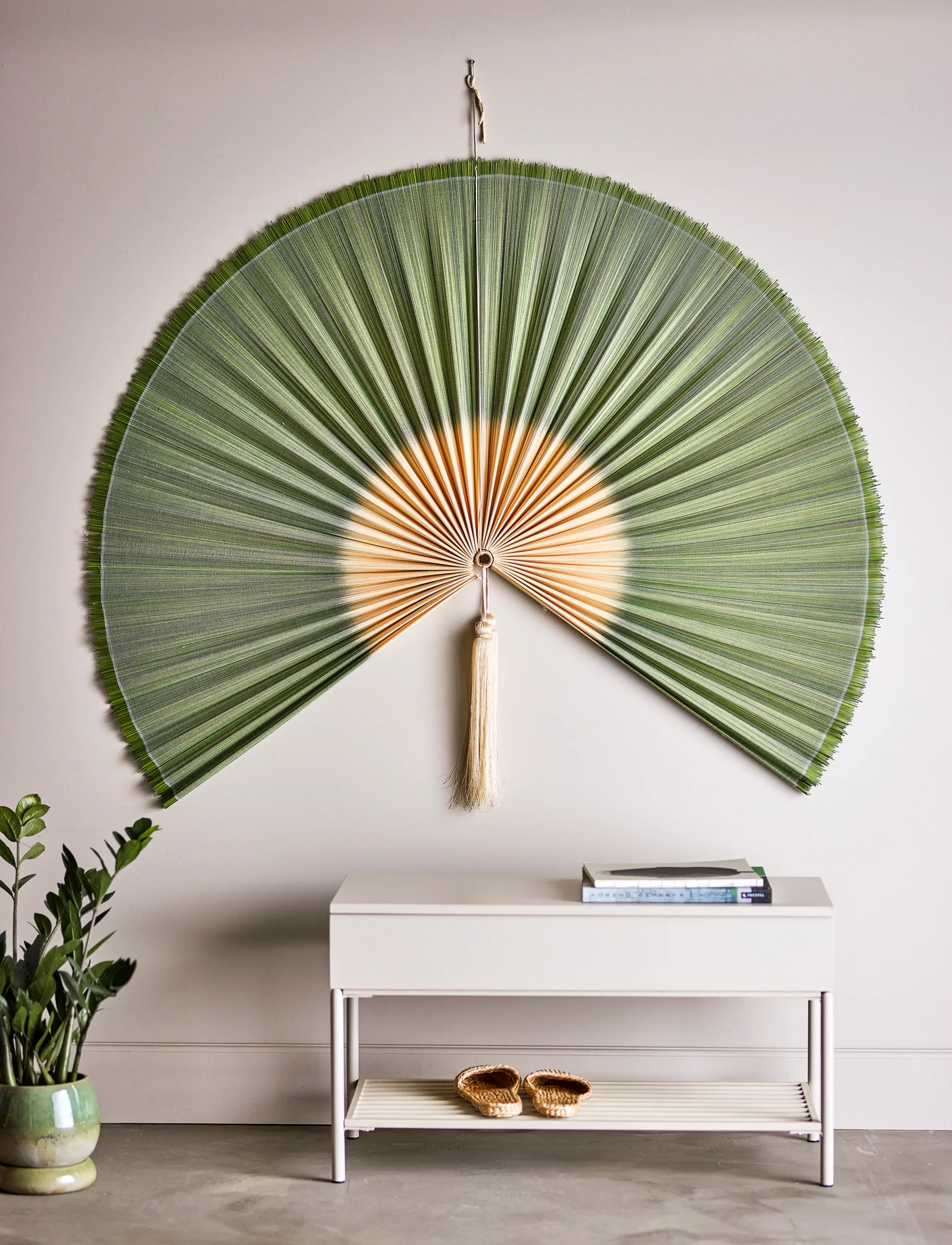 Bloomingville - Jaime Wall Decor - seinakaunistused - green - 0