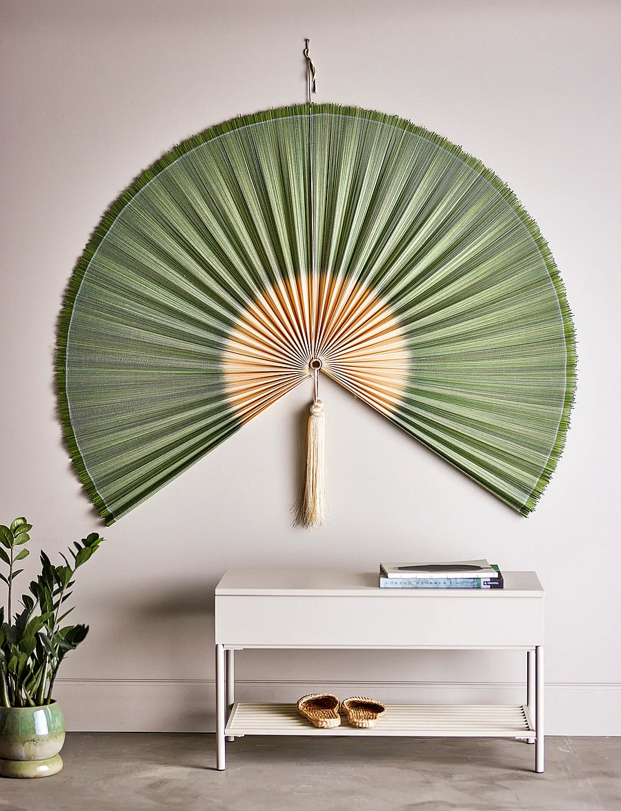 Bloomingville - Jaime Wall Decor - sienų dekoracijos - green - 0