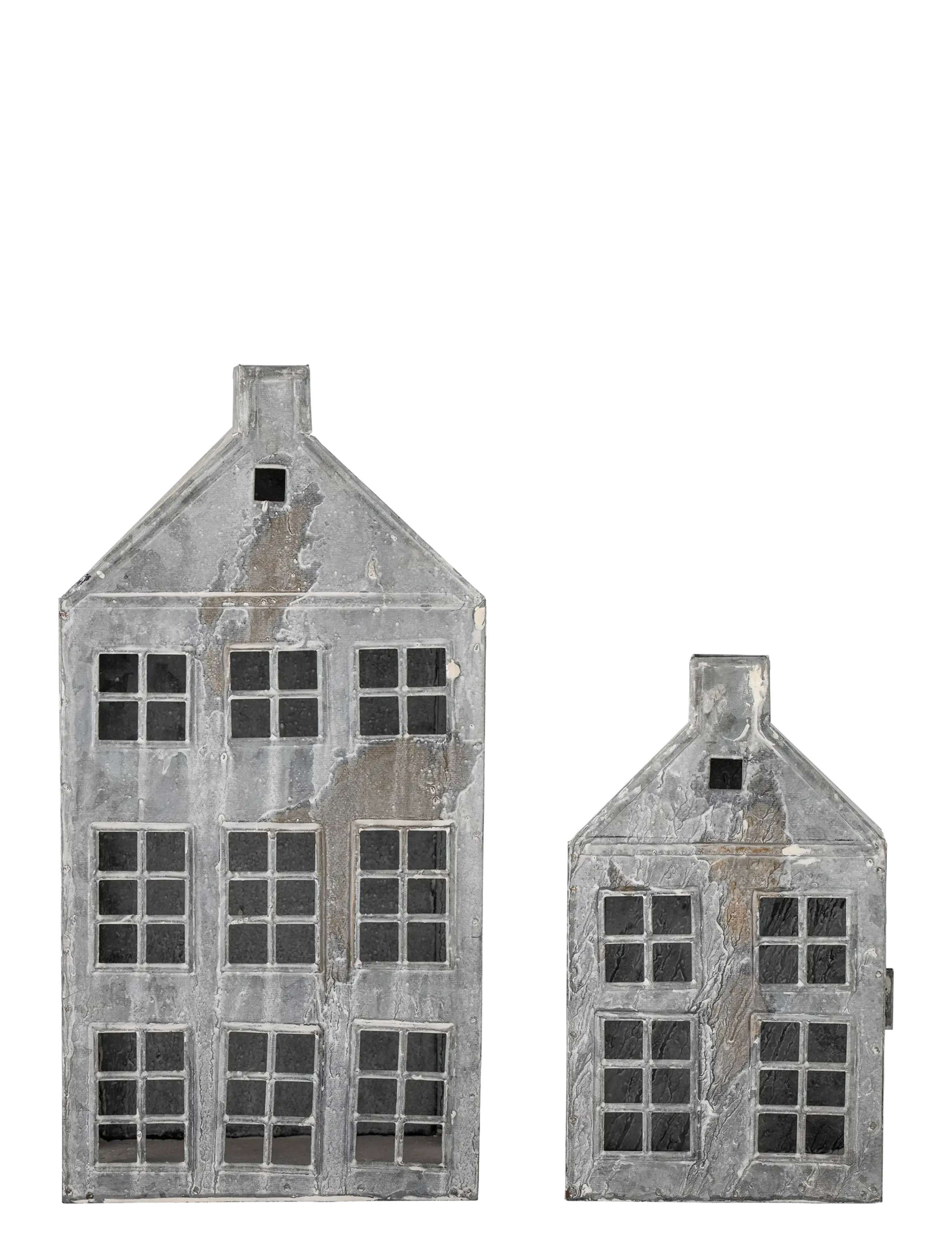 Bloomingville Heidrun Lantern - Weihnachtsdekoration - GREY / grey
