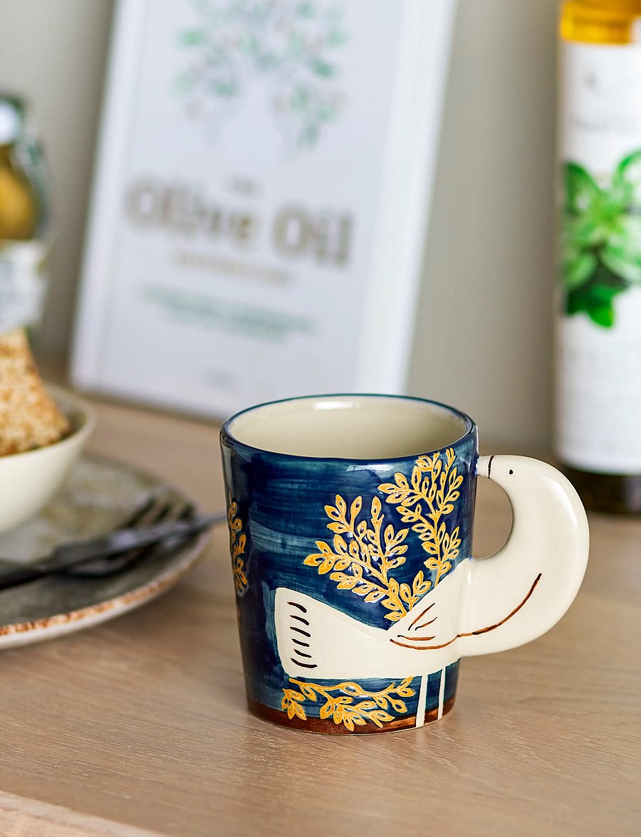 Bloomingville - Hezha Cup - kaffetassen - blue - 2