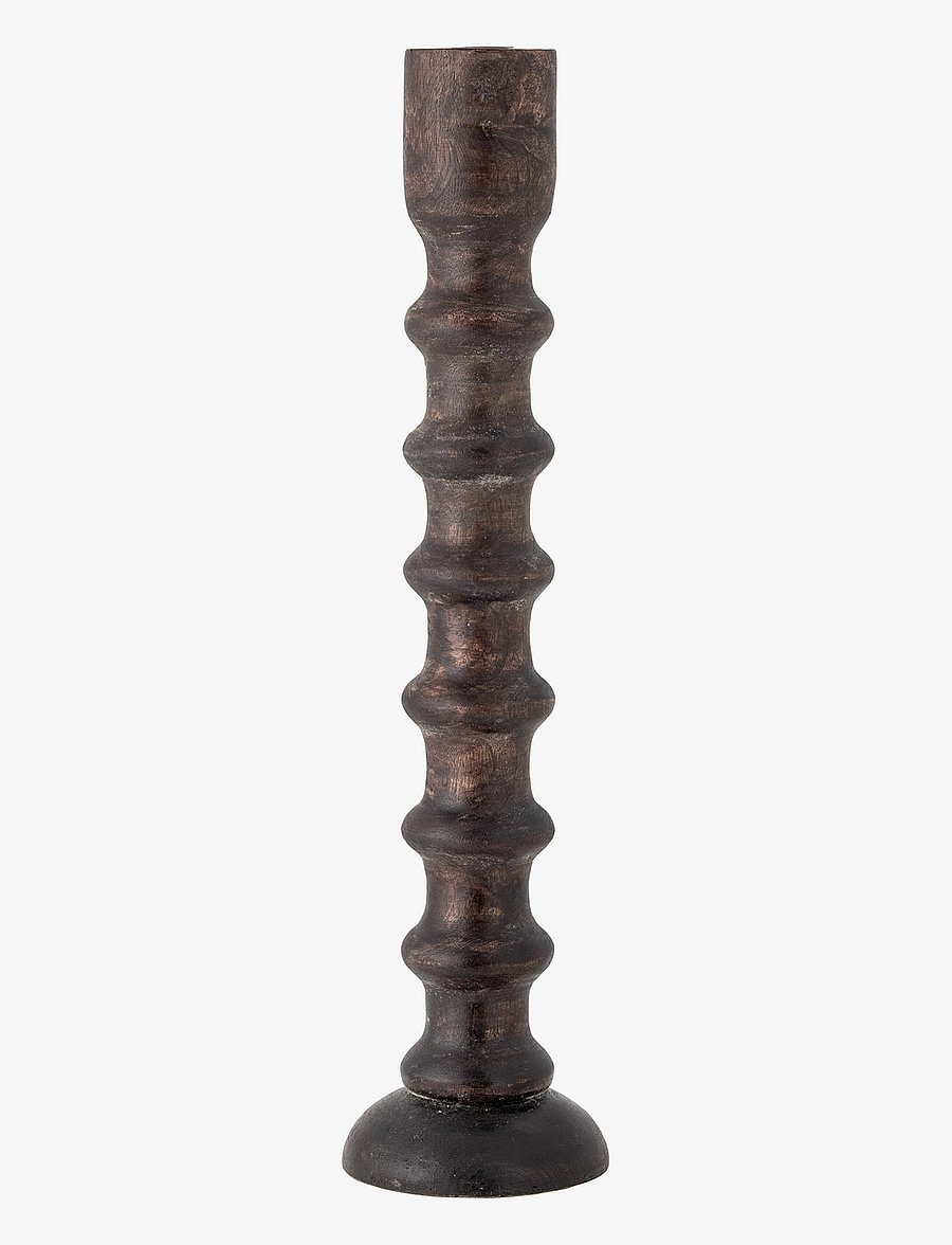 Bloomingville - Brenda Candlestick - kerzenständer - brown - 0