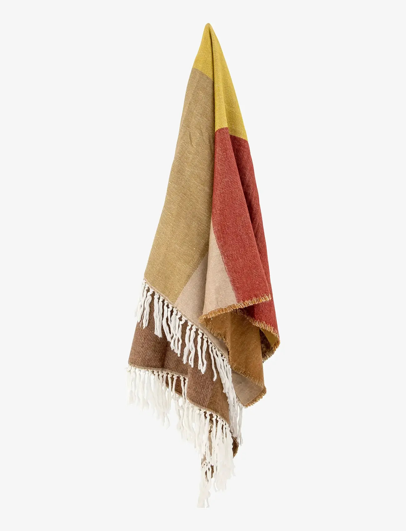 Bloomingville - Ara Throw, Brown, Acrylic - plaider - brown - 1