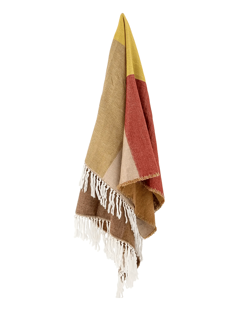 Bloomingville - Ara Throw, Brown, Acrylic - decken - brown - 2