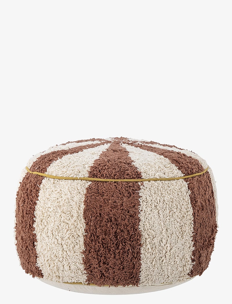 Bloomingville - Charoline Pouf - sittpuffar - brown - 1