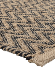 Bloomingville - Lieu Rug - cotton rugs & rag rugs - black - 2