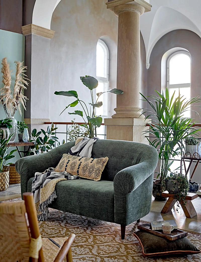 Bloomingville - Aurial Cushion, Green, Cotton - nach preis einkaufen - green - 2