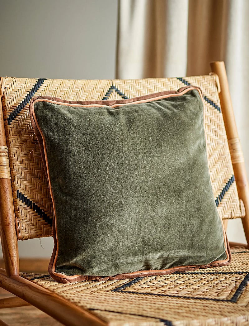 Bloomingville - Aurial Cushion, Green, Cotton - nach preis einkaufen - green - 3