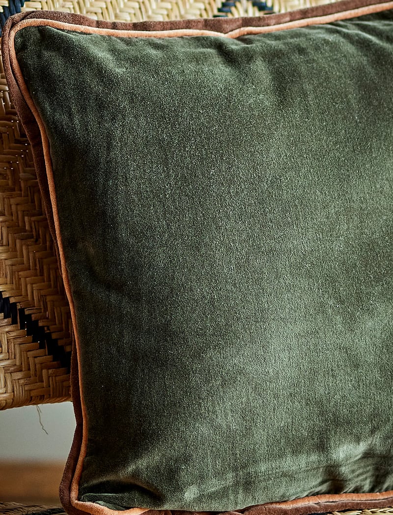 Bloomingville - Aurial Cushion, Green, Cotton - nach preis einkaufen - green - 4