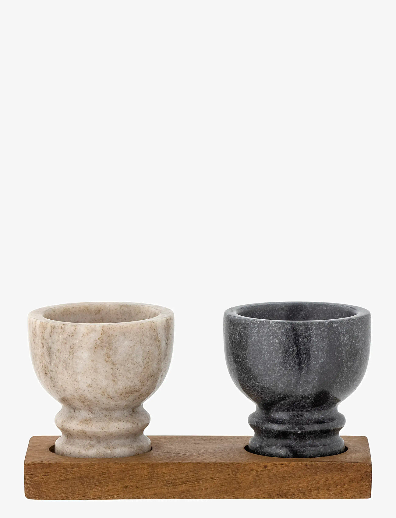 Bloomingville - Inesa Salt & Pepper Jar - salz- & pfefferstreuer - natural - 1