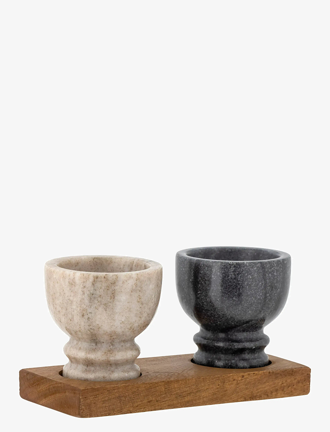 Bloomingville - Inesa Salt & Pepper Jar - salz- & pfefferstreuer - natural - 2