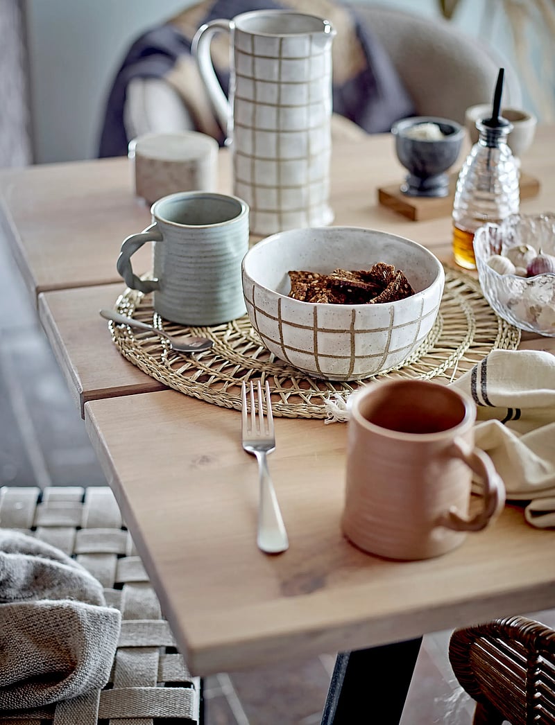 Bloomingville - Inesa Salt & Pepper Jar - soola ja pipra topsid - natural - 2