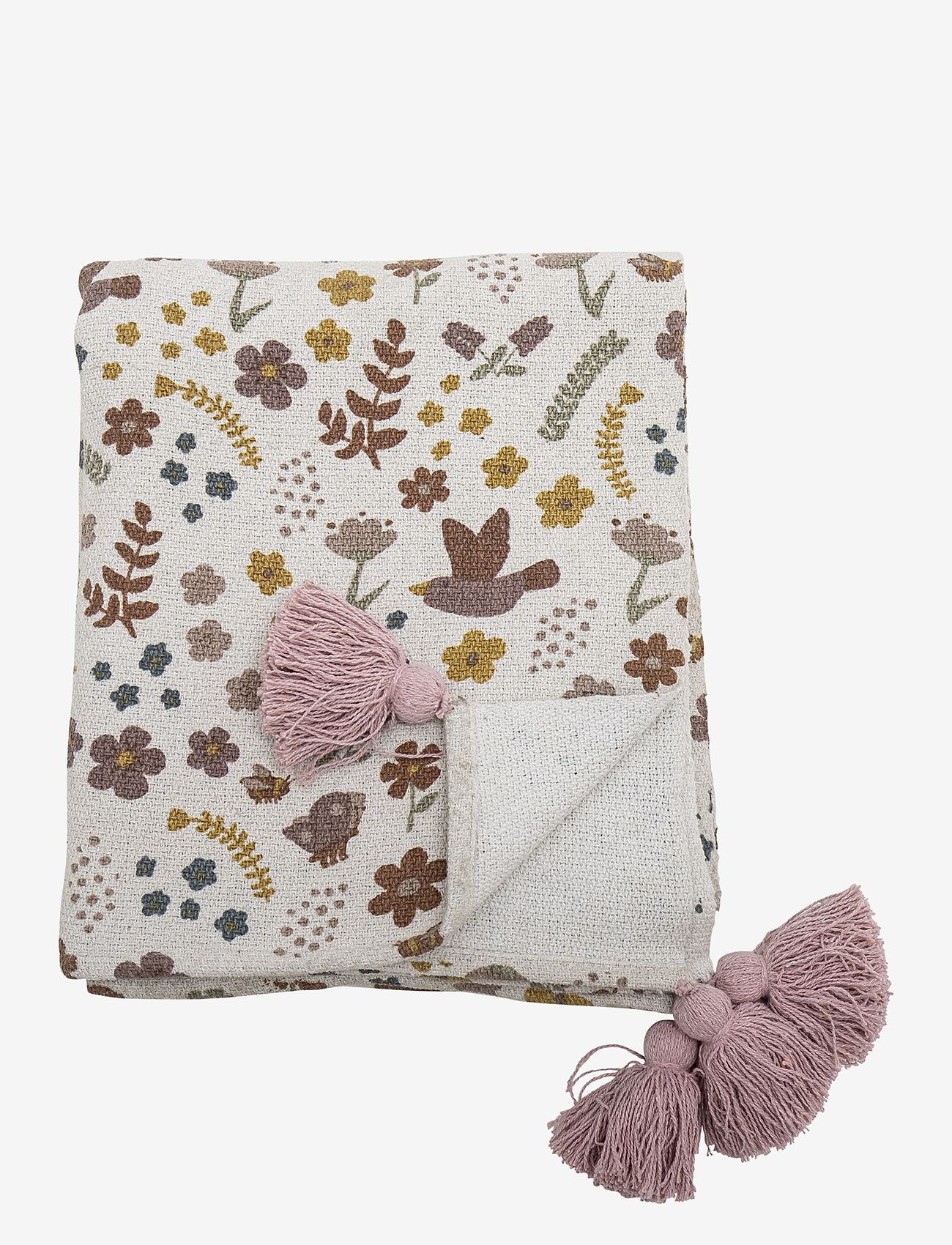 Bloomingville - Kristine Throw - tæpper - nature - 1