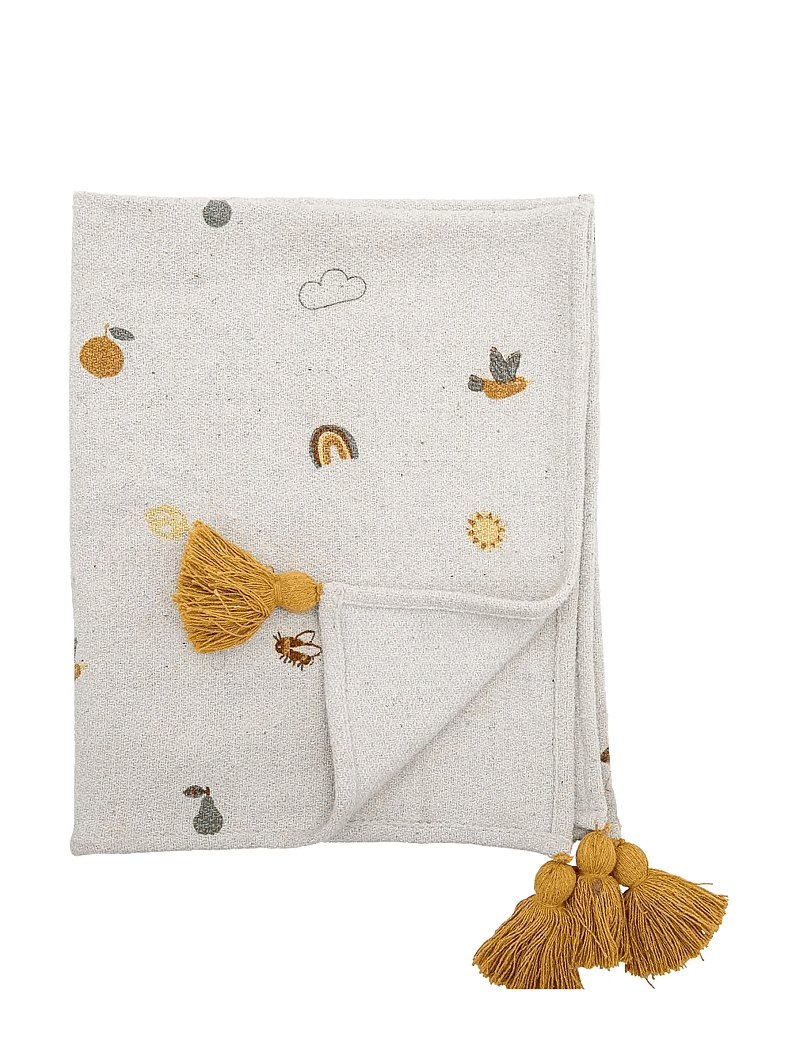 Bloomingville - Agnes Throw - die niedrigsten preise - nature - 0