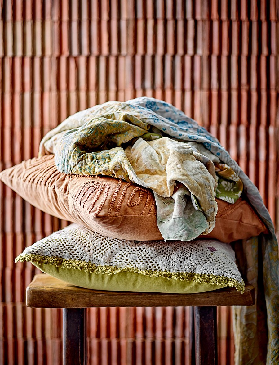 Bloomingville - Rovigo Cushion - kissen - nature - 0