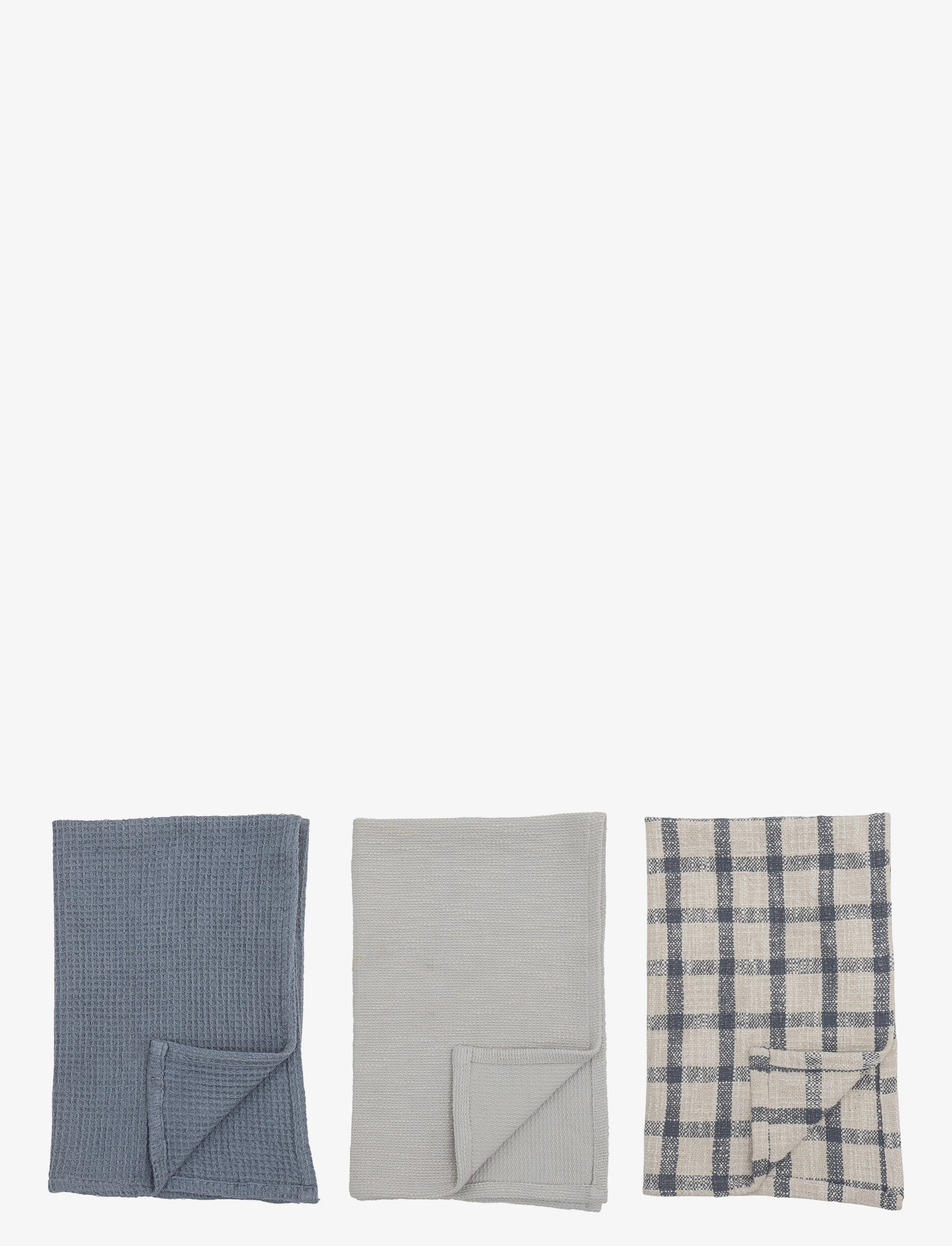 Bloomingville - Impruneta Kitchen Towel - blue - 1