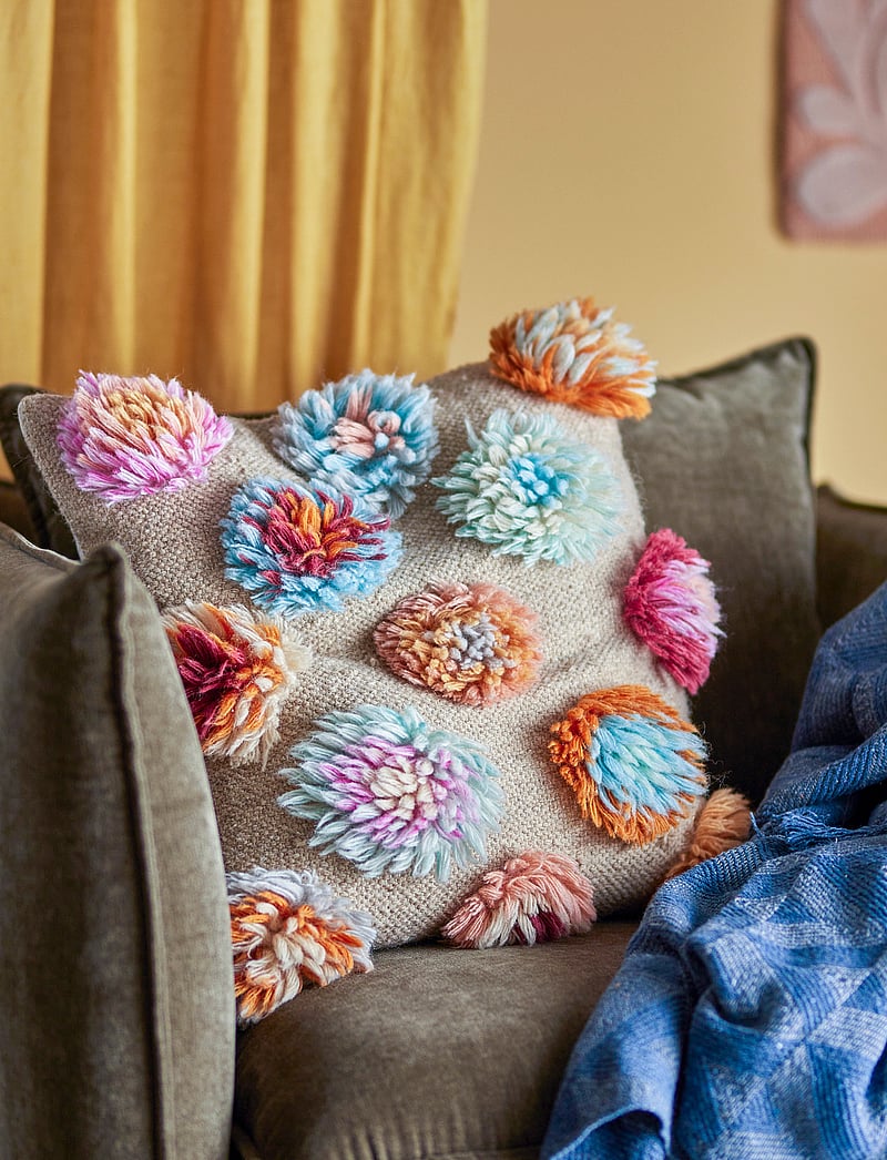 Bloomingville - Somma Cushion - nach preis einkaufen - blue - 3