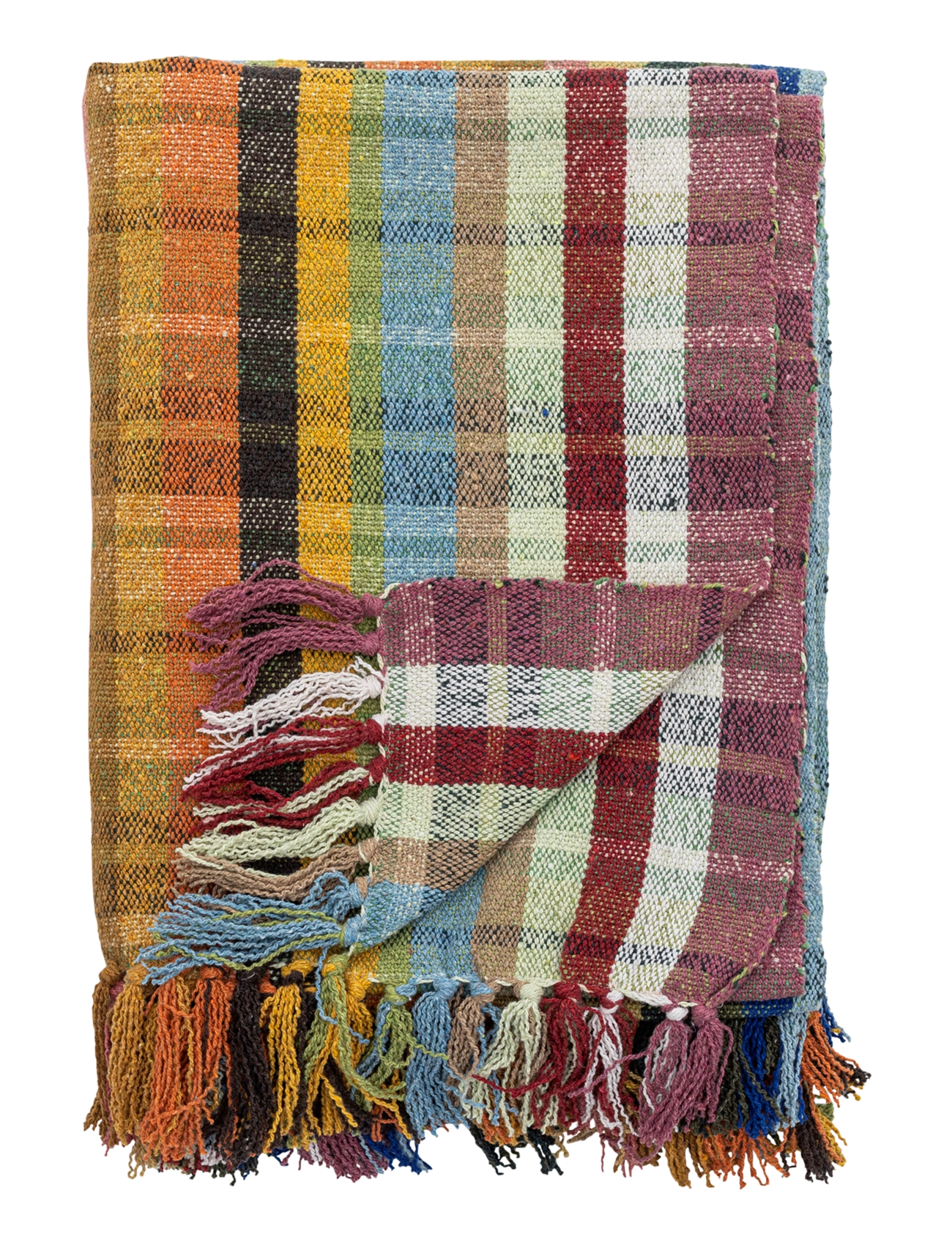 Bloomingville Elmy Throw - Tekstiler - MULTI-COLOURED / multi