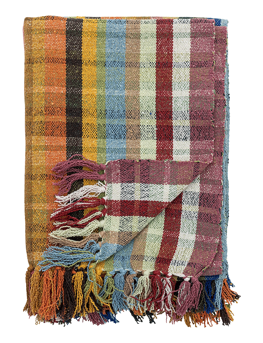 Bloomingville - Elmy Throw - pleedid - multi-coloured - 1
