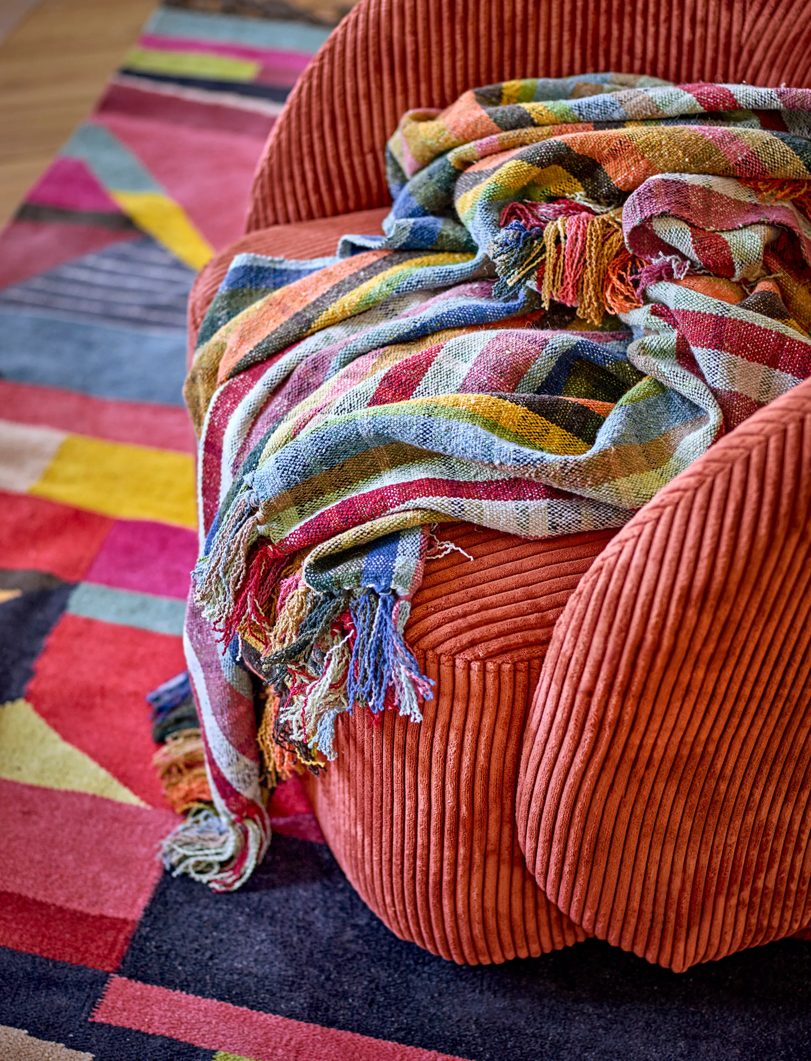 Bloomingville - Elmy Throw - multi-coloured - 3