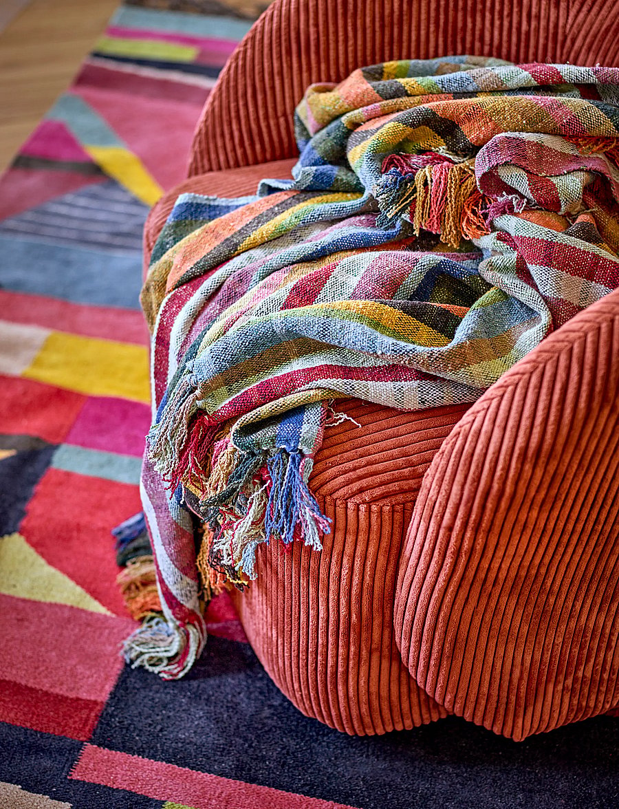 Bloomingville - Elmy Throw - pleedid - multi-coloured - 3