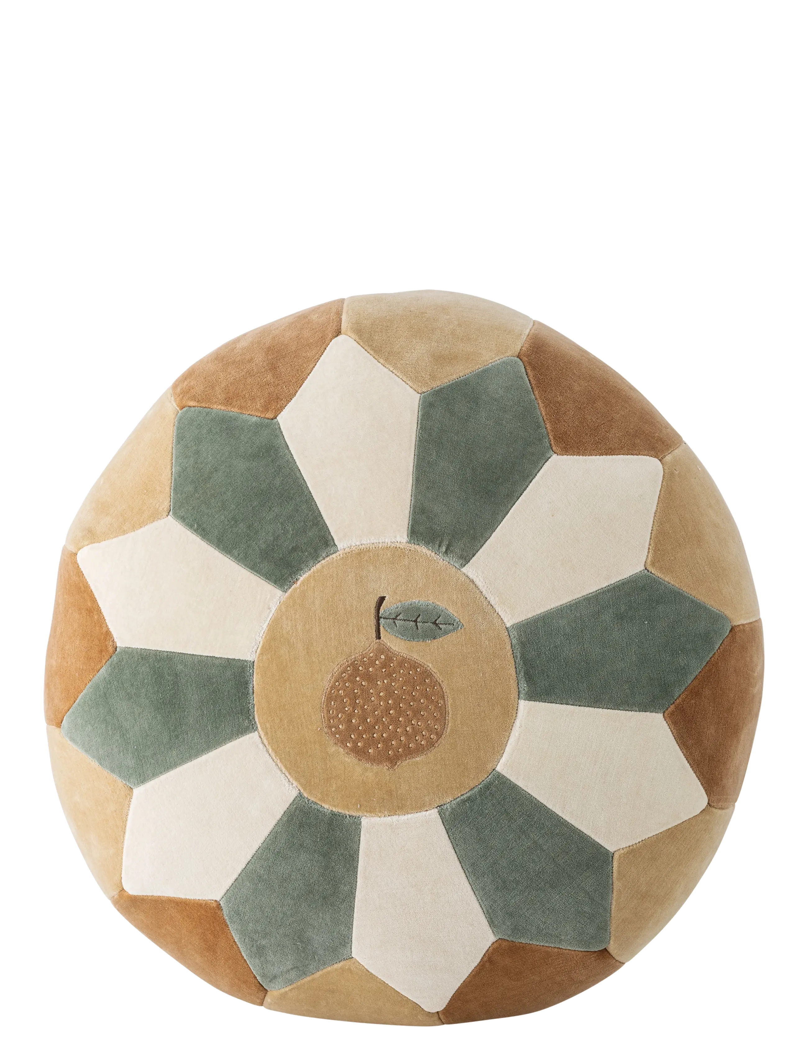 Bloomingville - Agnes Pouf - brown - 2