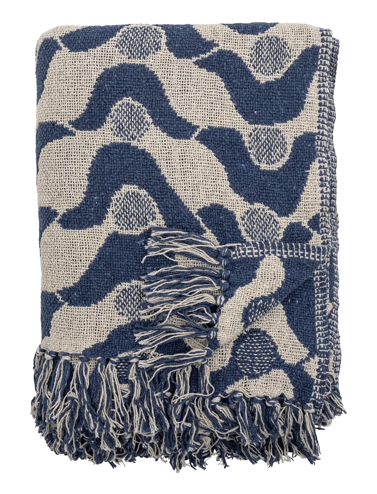 BLOOMINGVILLE Santena Throw Blau - 160X130CM - Unisex