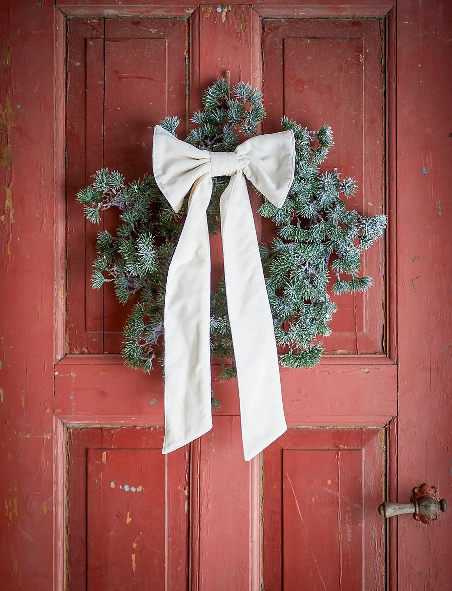 Bloomingville - Ruby Deco Bow - white - 0