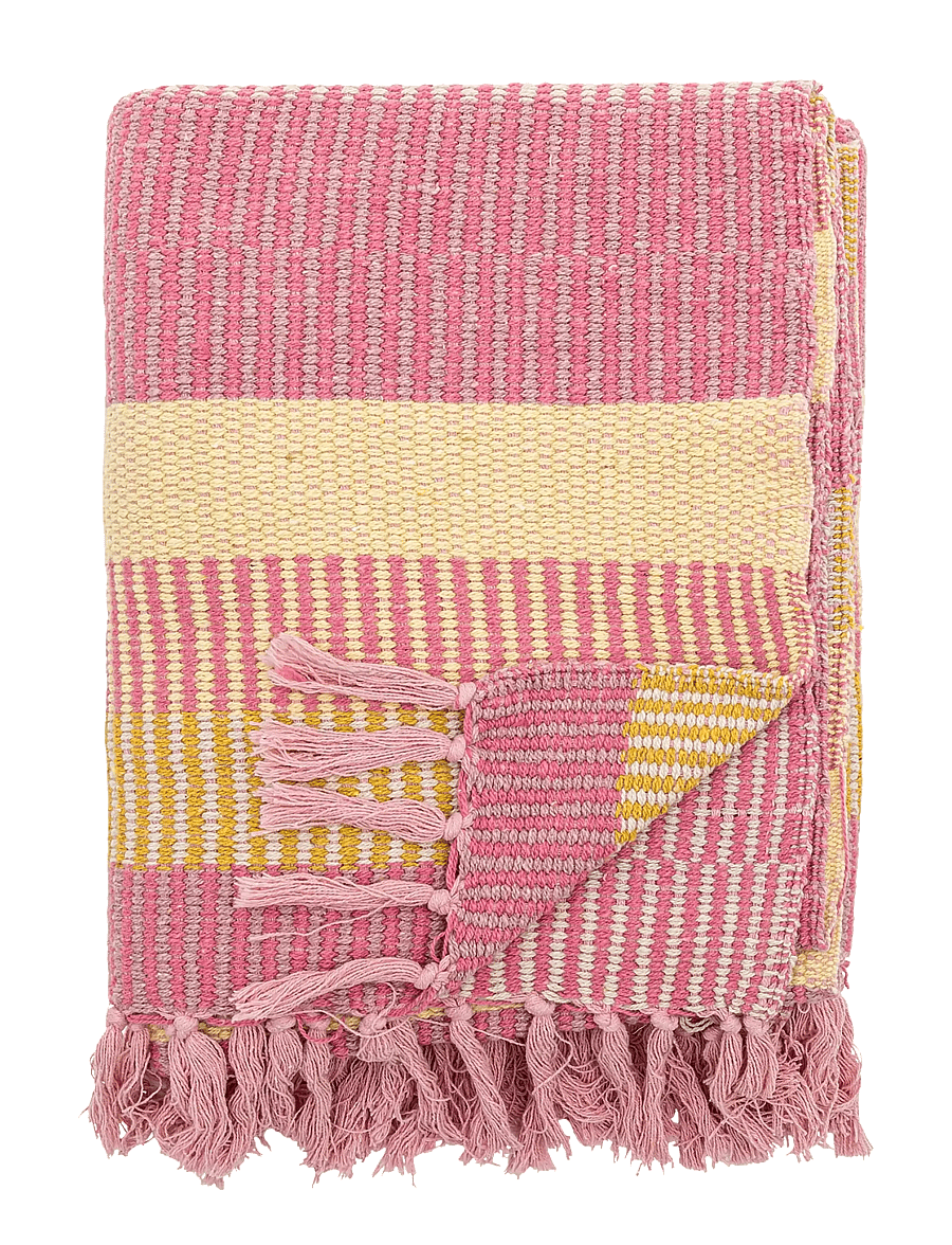 Bloomingville - Isnel Throw - die niedrigsten preise - multi-coloured - 0