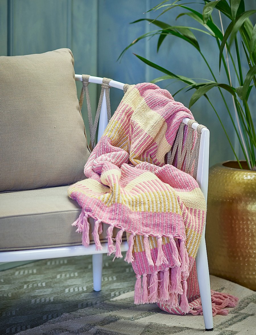 Bloomingville - Isnel Throw - die niedrigsten preise - multi-coloured - 3