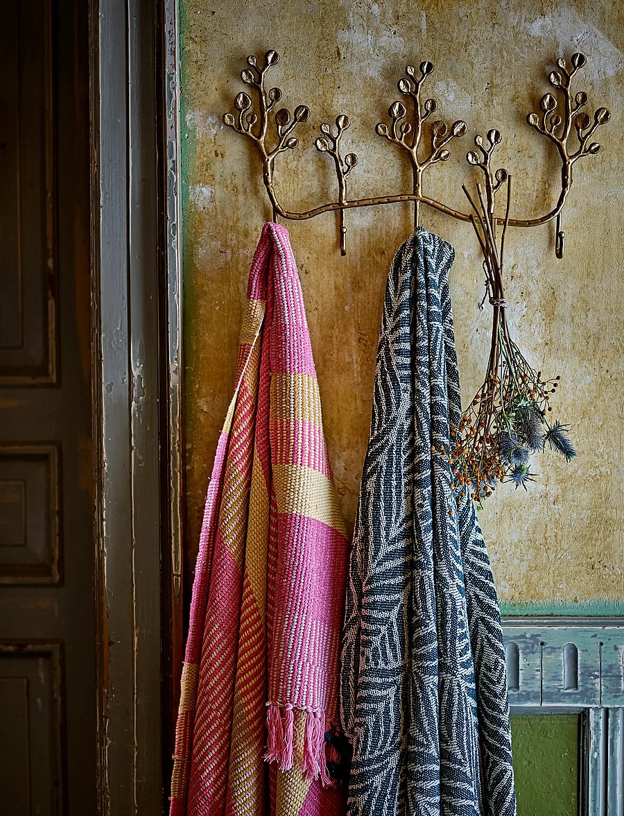 Bloomingville - Ugento Throw - die niedrigsten preise - green - 4