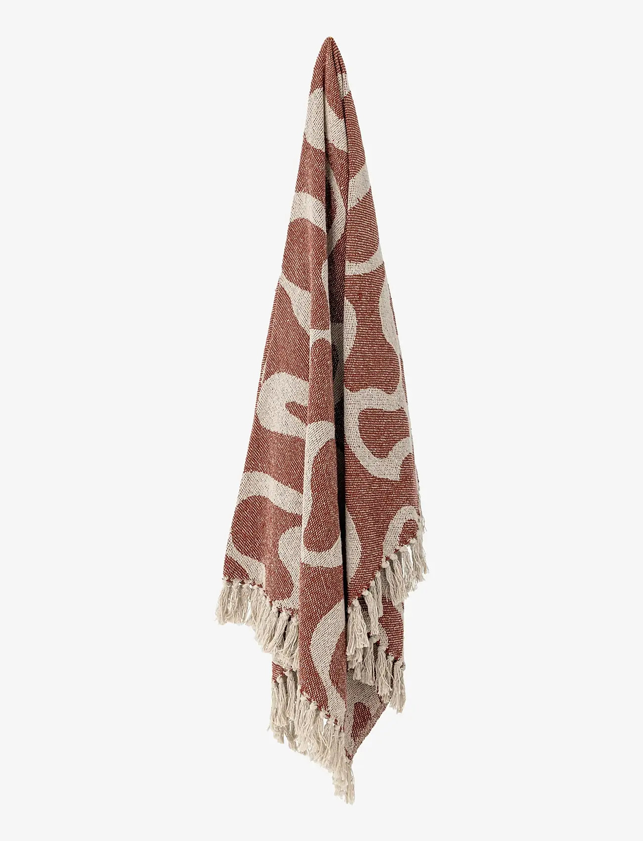 Bloomingville - Salobre Throw - decken - brown - 1
