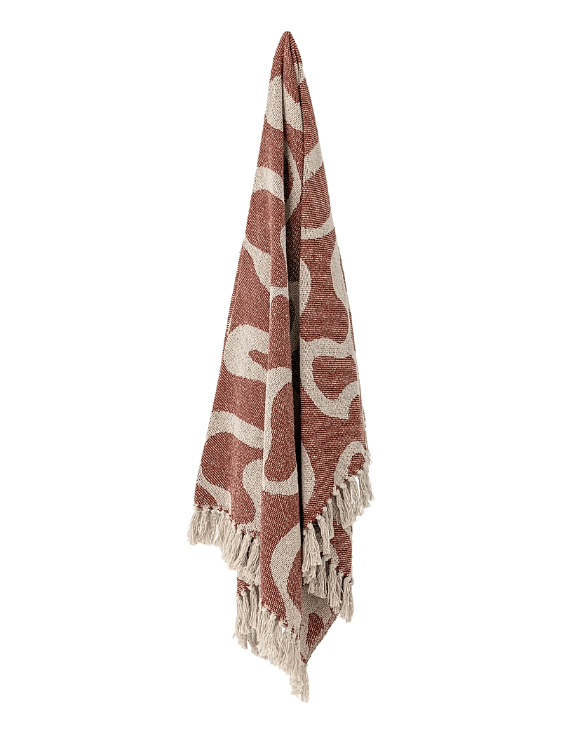 Bloomingville - Salobre Throw - decken - brown - 1