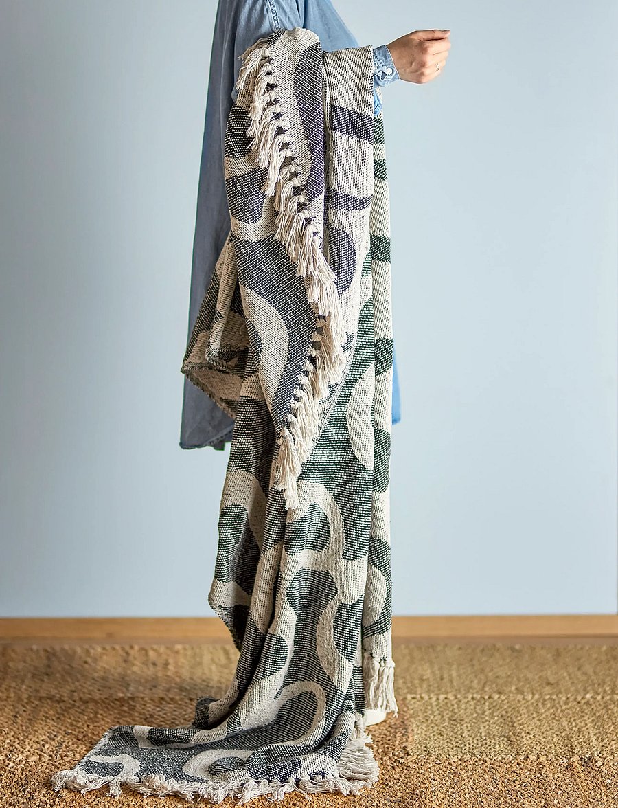 Bloomingville - Salobre Throw - madalaimad hinnad - black - 3