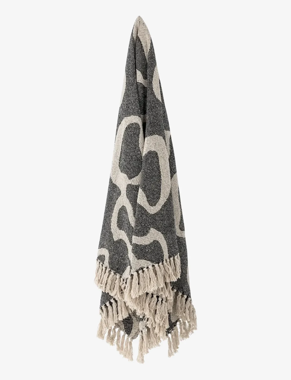 Bloomingville - Salobre Throw - decken - black - 1