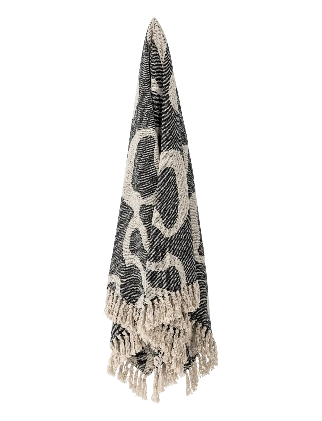 Bloomingville - Salobre Throw - decken - black - 2