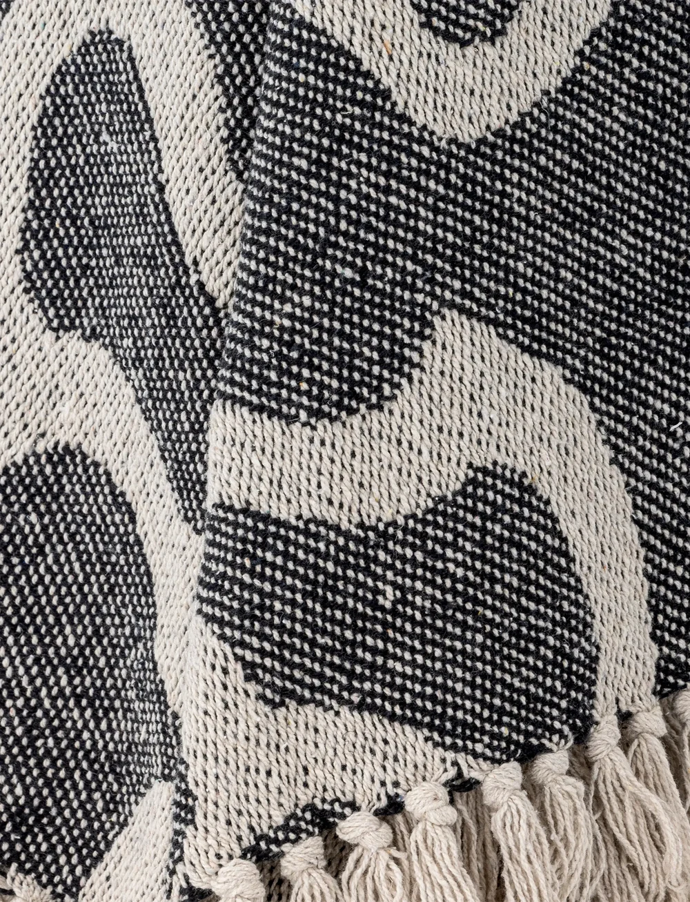 Bloomingville - Salobre Throw - decken - black - 4