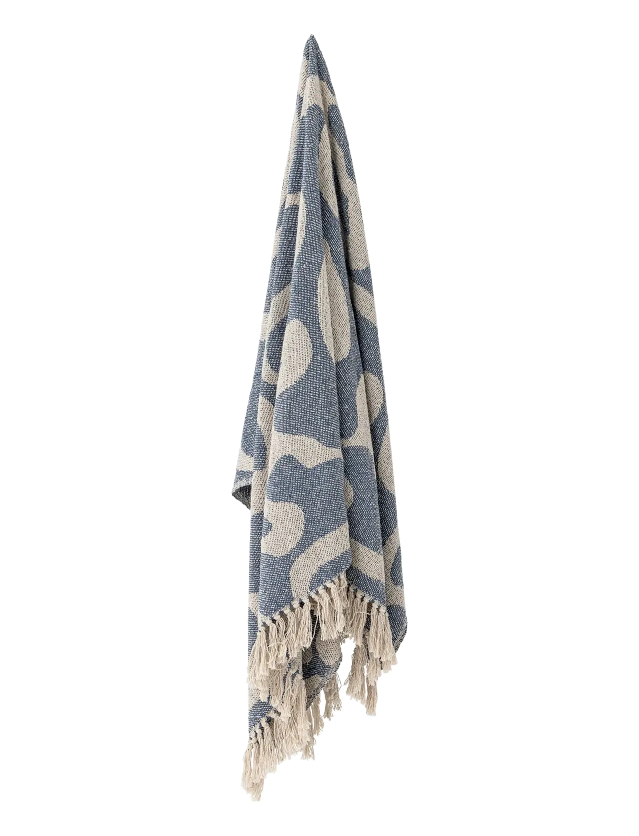 Bloomingville - Salobre Throw - blue - 2