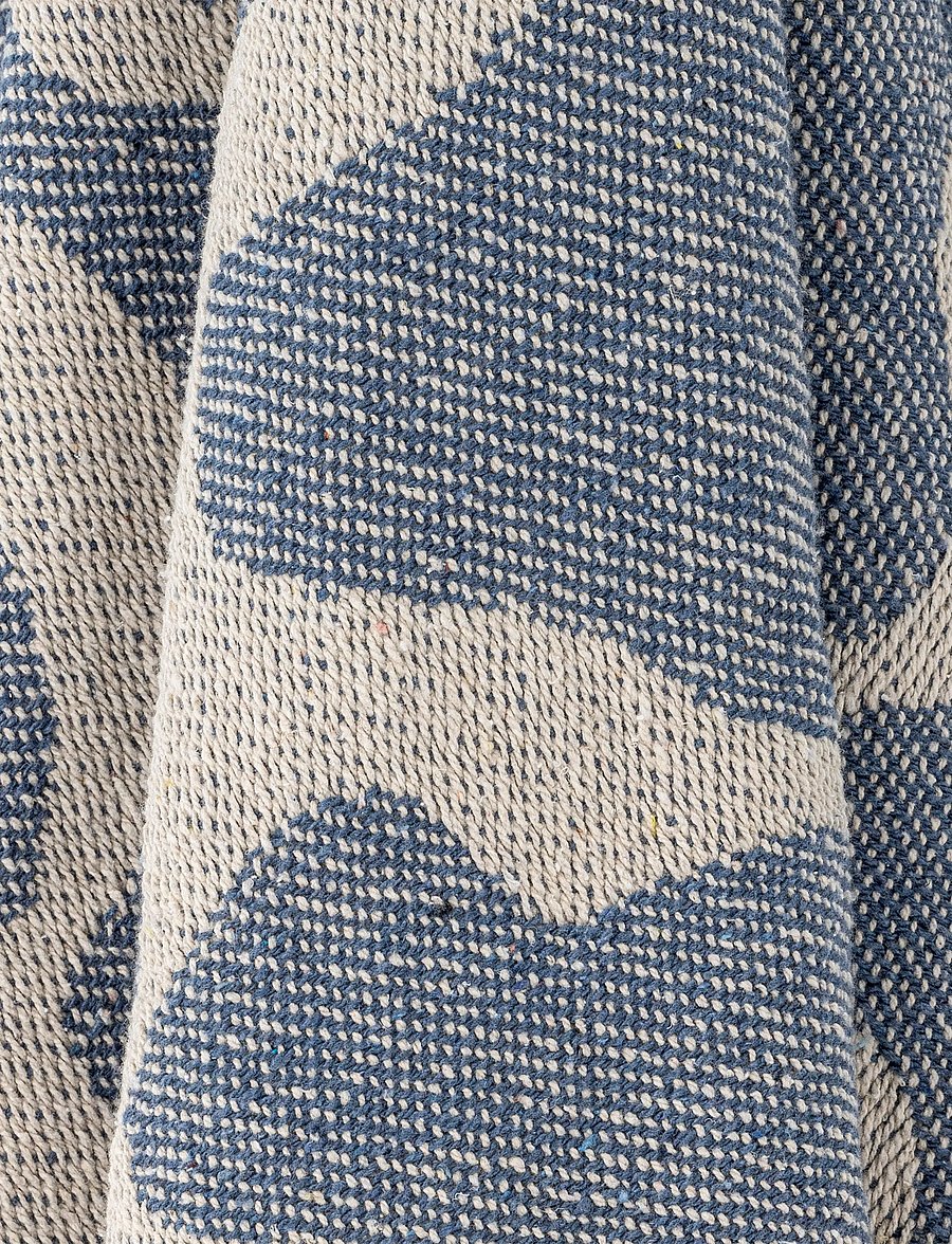 Bloomingville - Salobre Throw - die niedrigsten preise - blue - 3