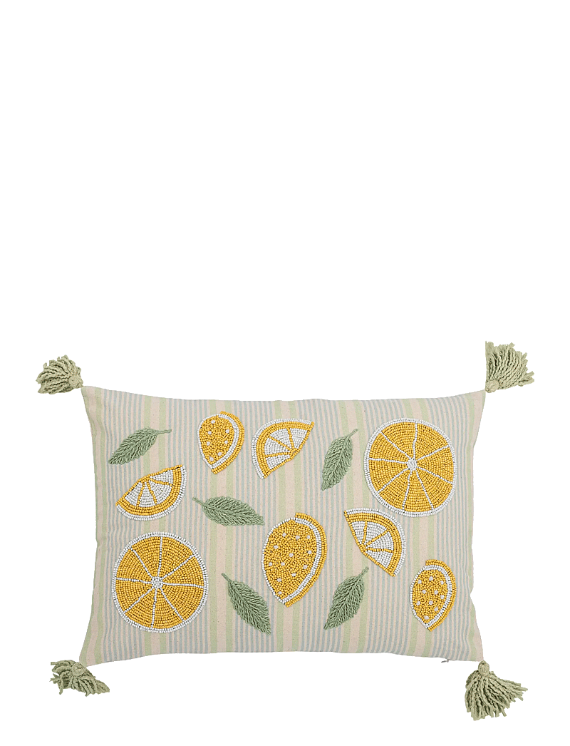 Bloomingville - Lemon Cushion - padjad - yellow - 1