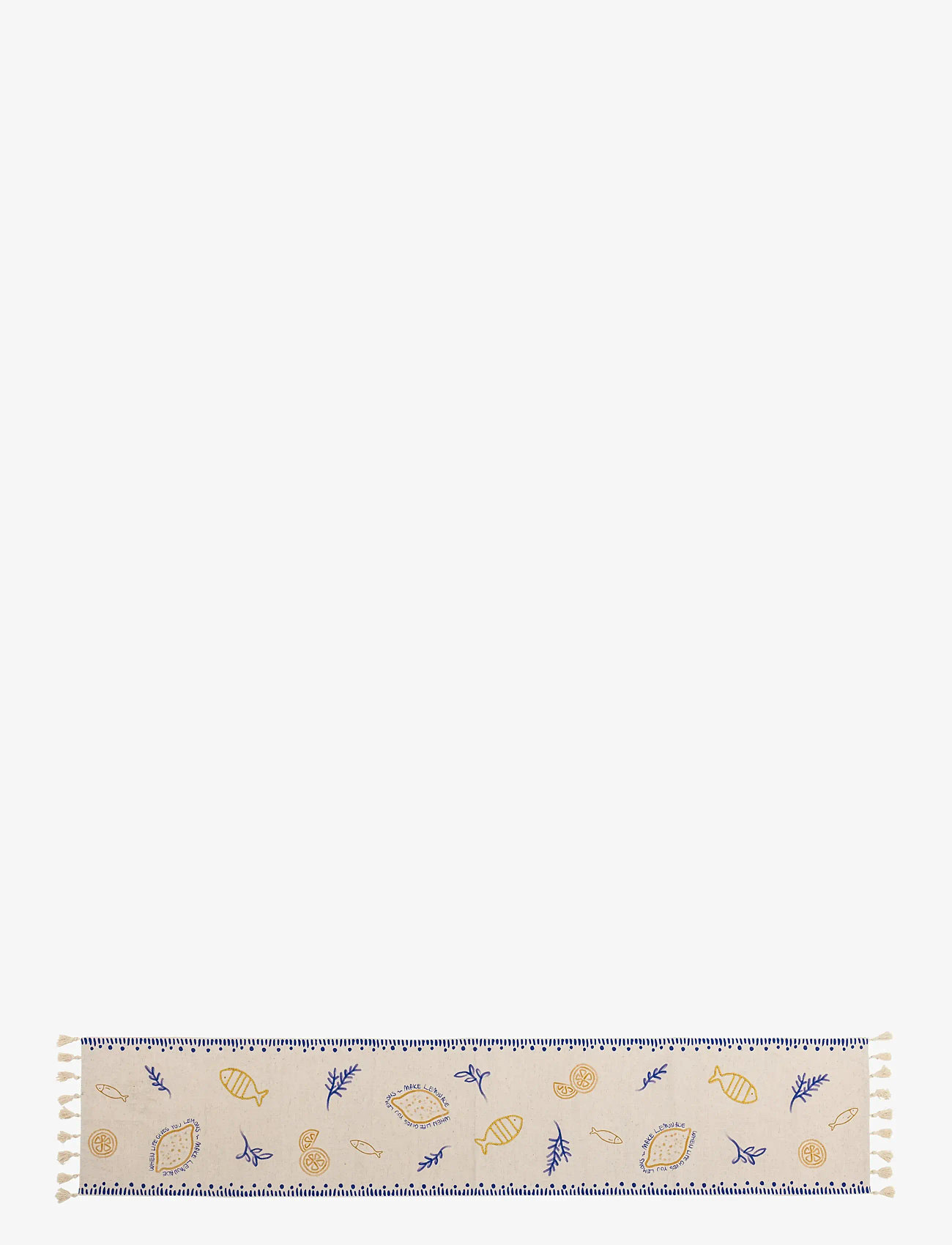 Bloomingville - Maxima Table Runner - dukar & löpare - blue - 1