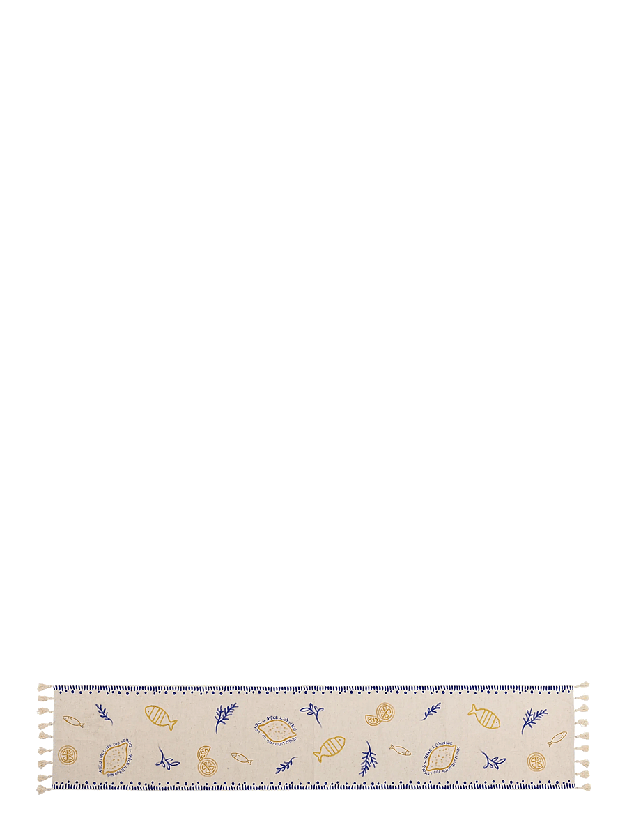 Bloomingville - Maxima Table Runner - tischdecken & tischläufer - blue - 1