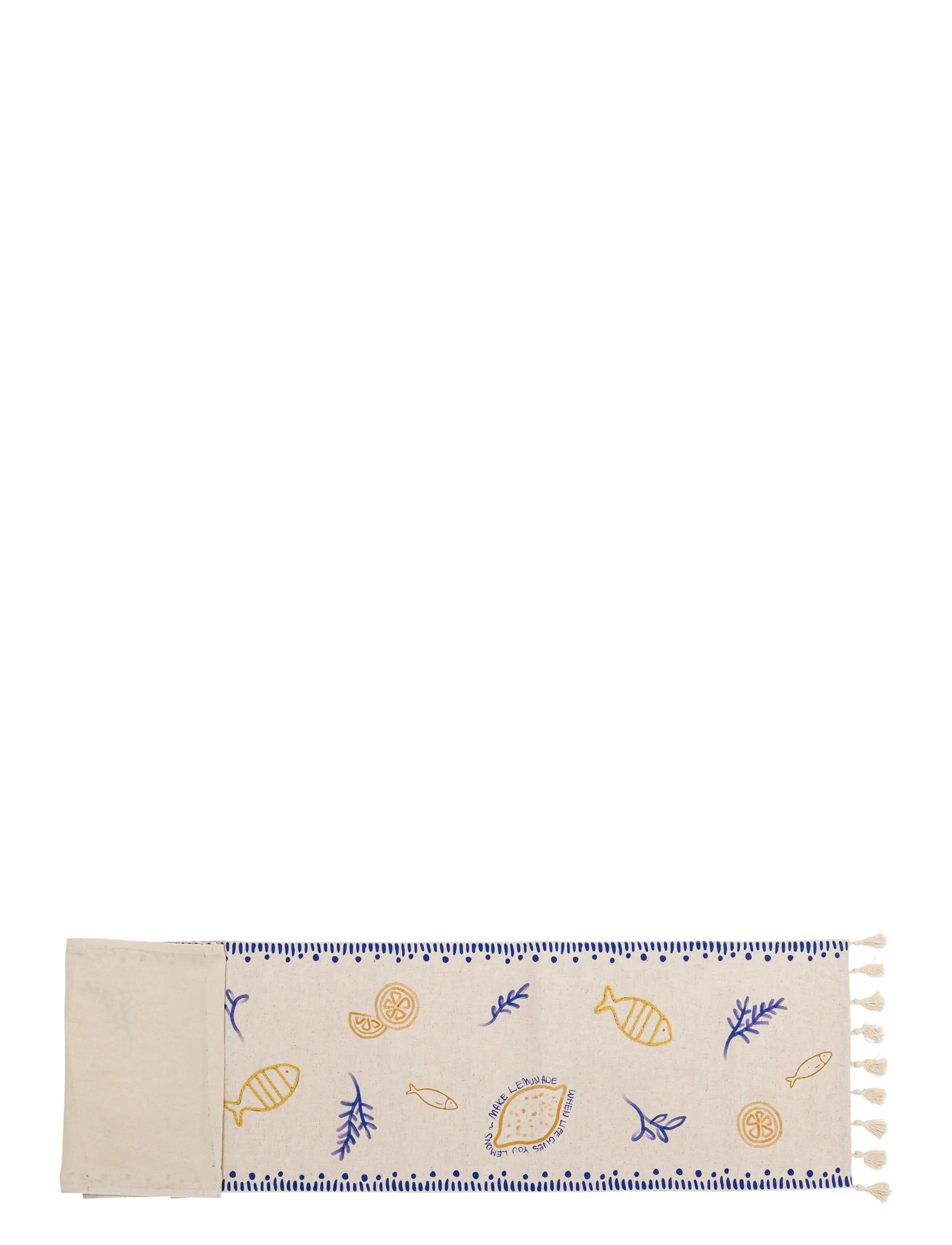 Bloomingville - Maxima Table Runner - tischdecken & tischläufer - blue - 2