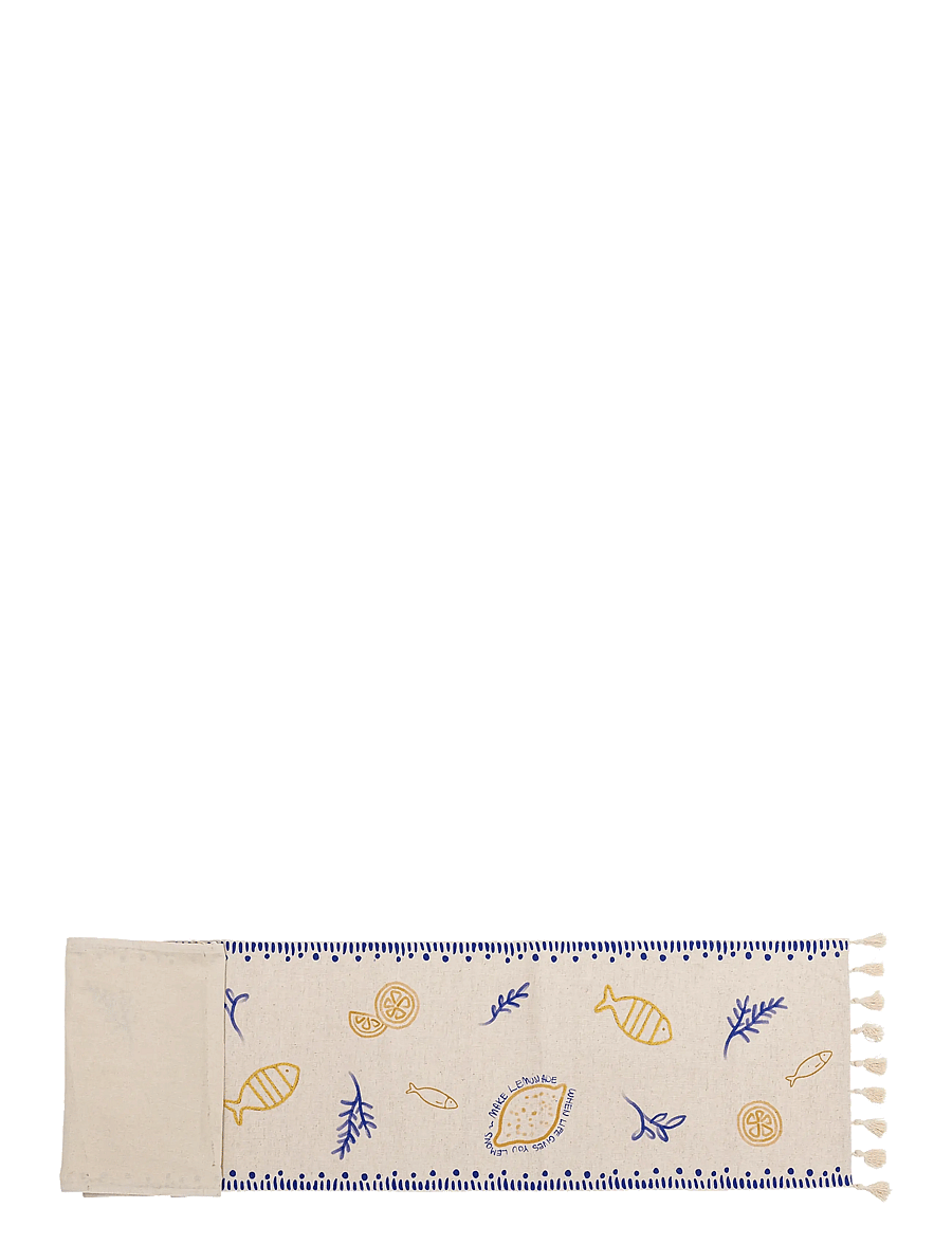 Bloomingville - Maxima Table Runner - tischdecken & tischläufer - blue - 2