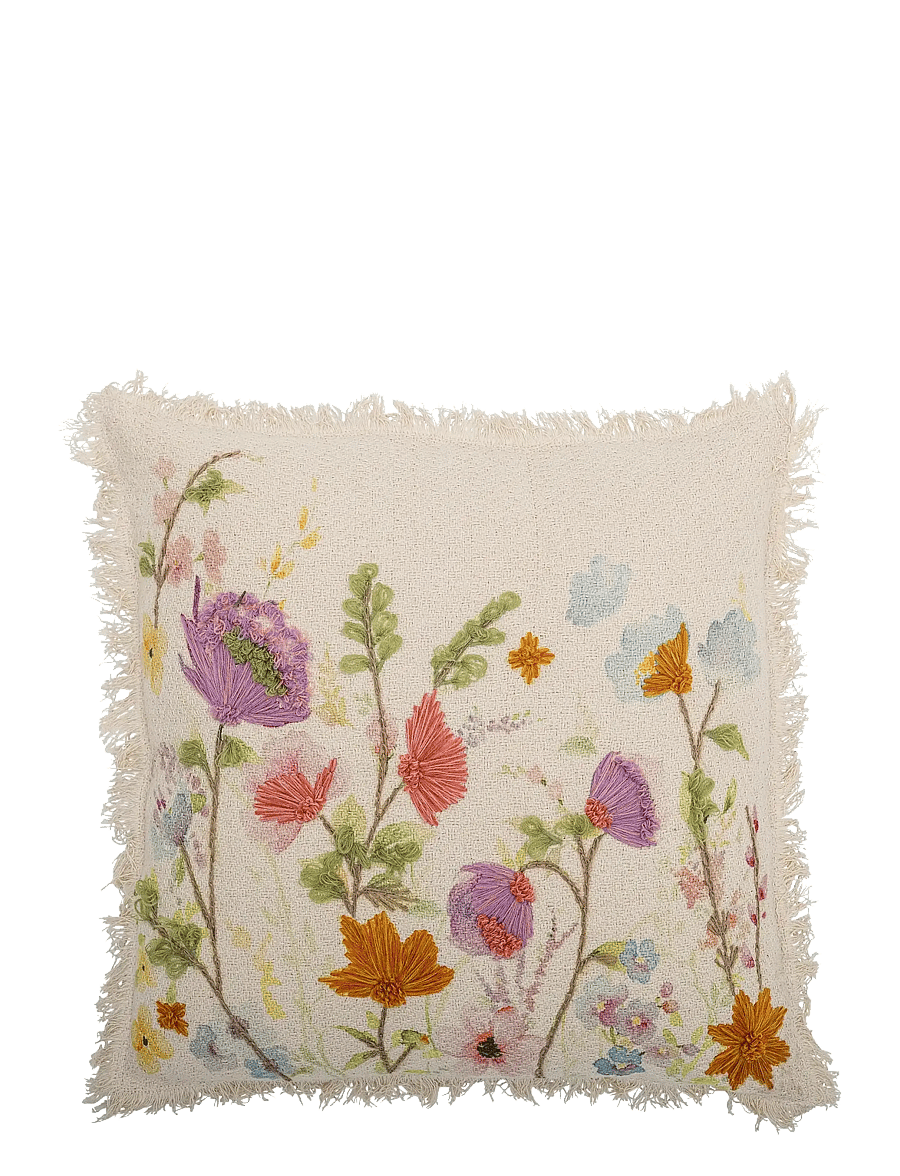 Bloomingville - Pogni Cushion - kissen - beige - 1