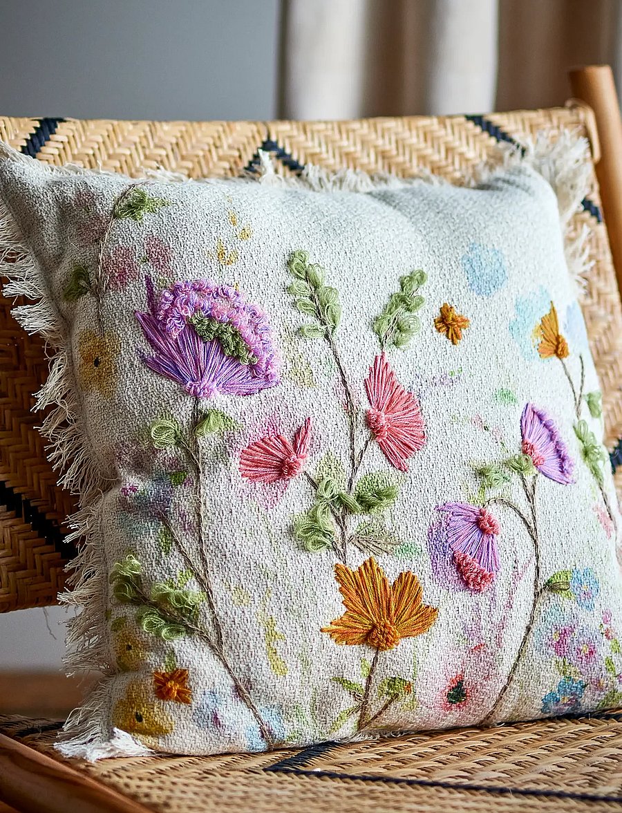 Bloomingville - Pogni Cushion - kissen - beige - 3