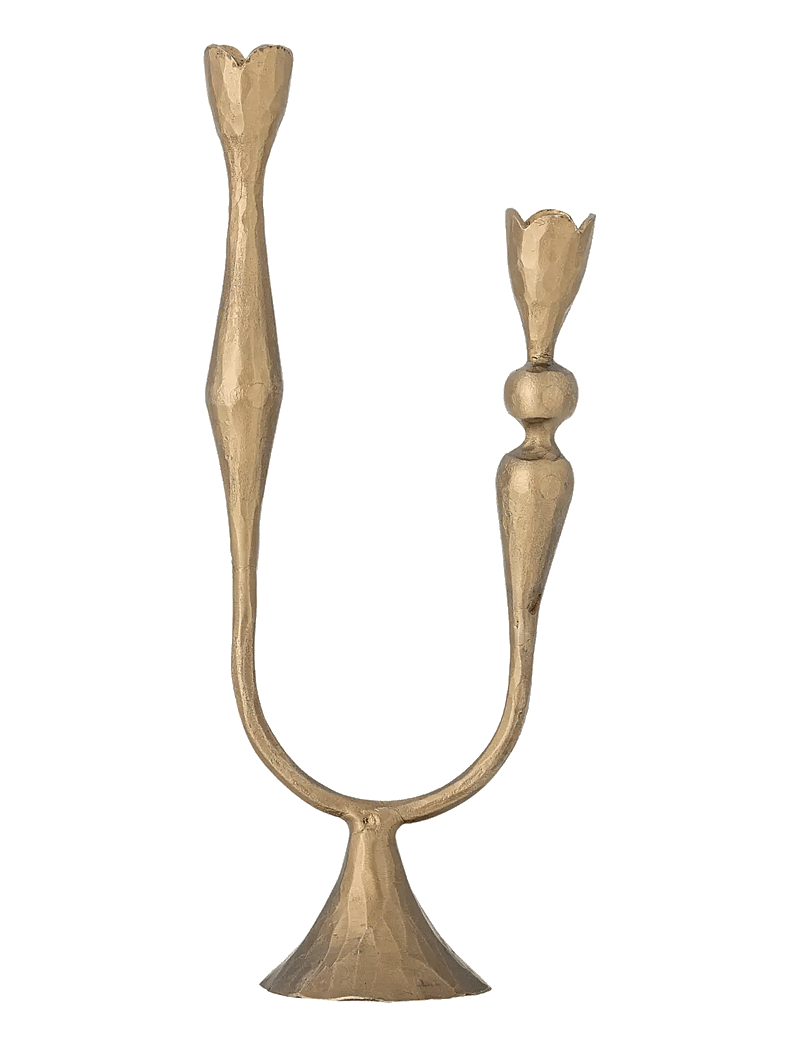 Bloomingville - Vesc Candle Holder - kerzenständer - gold - 1
