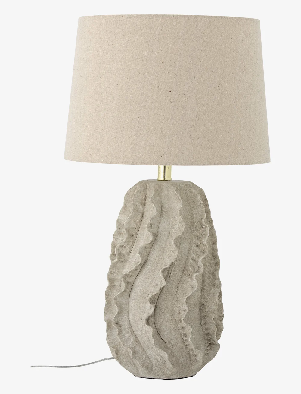 Bloomingville - Natika Table lamp - schreibtisch- & tischlampen - nature - 0