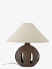 Bloomingville - Liana Table lamp - schreibtisch- & tischlampen - brown - 0