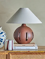 Bloomingville - Liana Table lamp - schreibtisch- & tischlampen - brown - 2