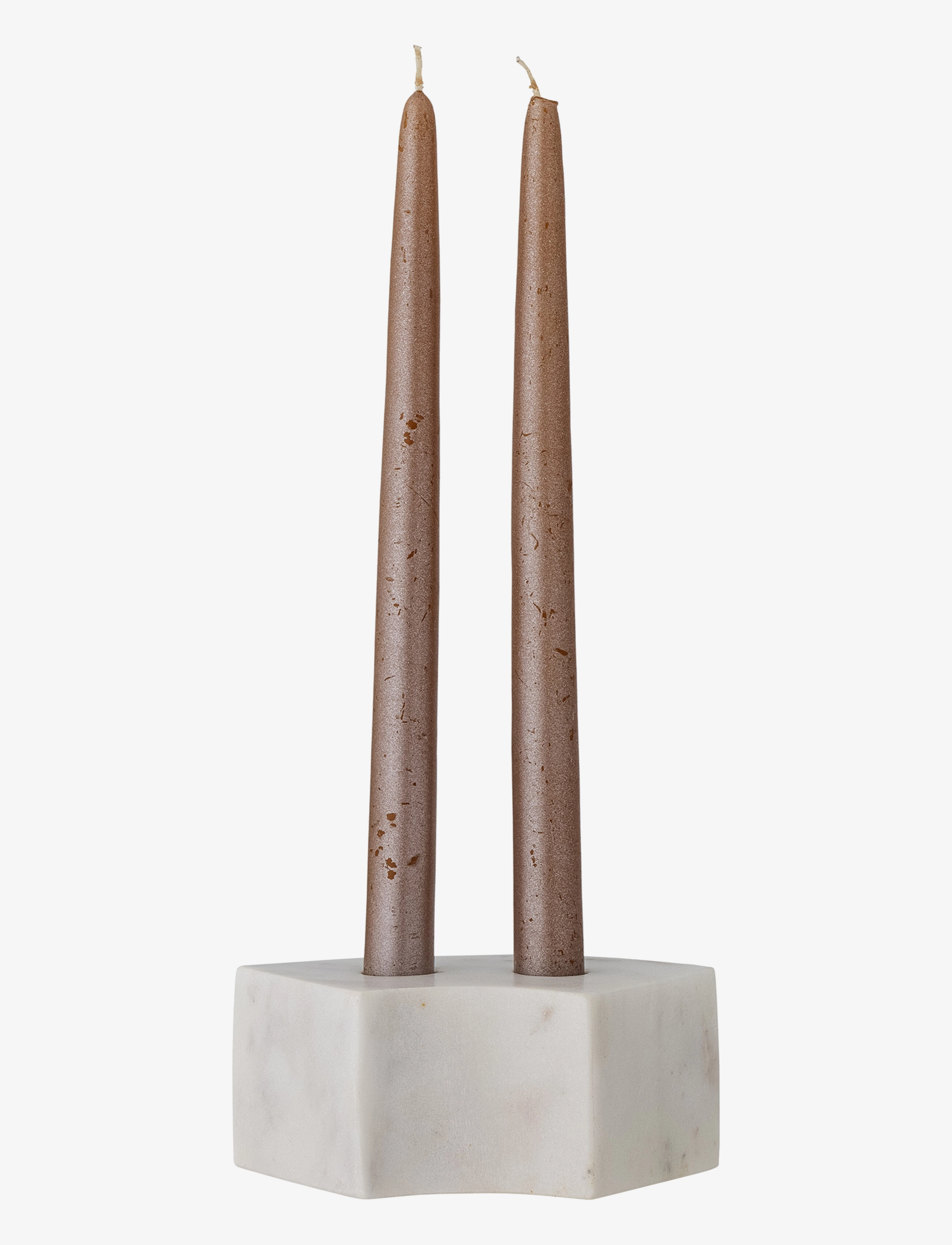 Bloomingville - Florida Candle Holder - kandelaars - white - 2